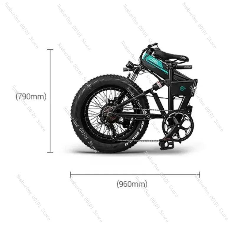

FIIDO M1 Professional Electric Folding Bike 20 Inch Wheel 500 Watt Motor 48V 12.8ah Electric Bike