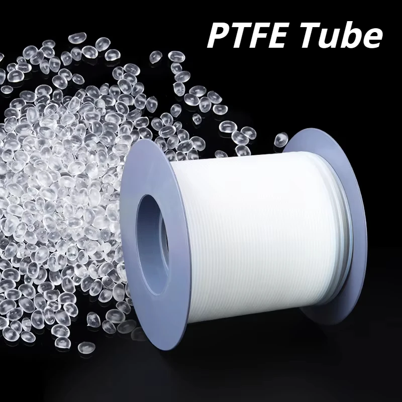 Translucent PTFE Tube 2.5KV 150V 30L - 0L F46 Insulated Capillary Heat Protector Transmit Rigid Temperature Corrosion Resistance