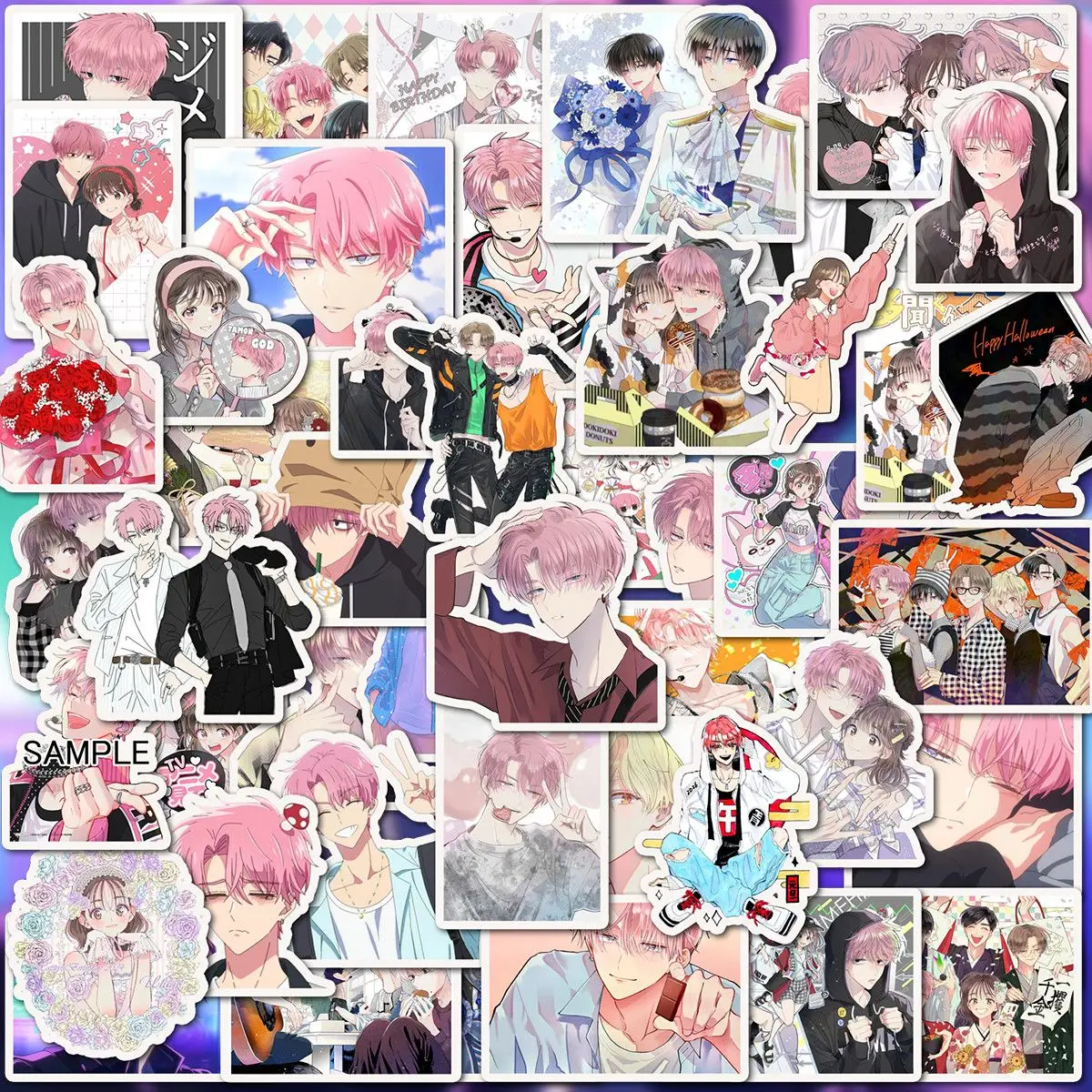 adesivos-de-anime-fukuhara-tamon-adesivos-tamon-kun-ima-docchi-para-material-escolar-papelaria-estudantil-decoracao-fofa-para-laptop-e-capa-de-celular-presente