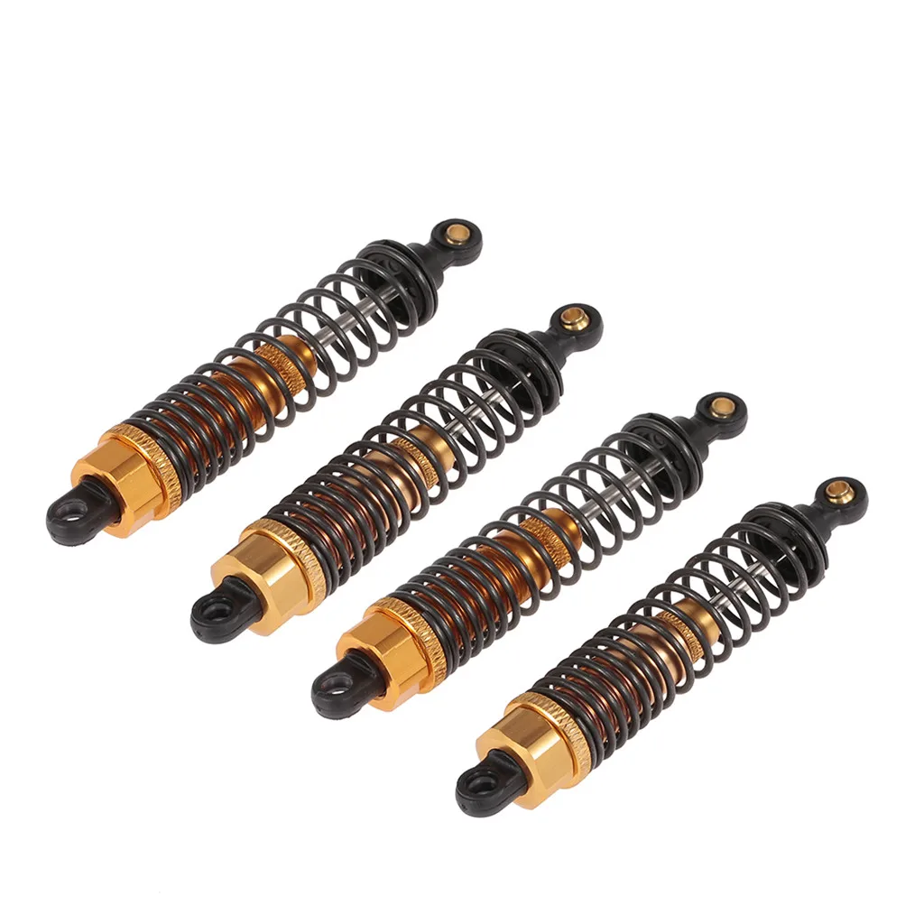 Upgrade Aluminum Alloy Shock Absorber Threaded Tele Damper For 1/10 RC Crawler Car Axial SCX10 90046 Capra AXI231017 TRX-4 Gen8