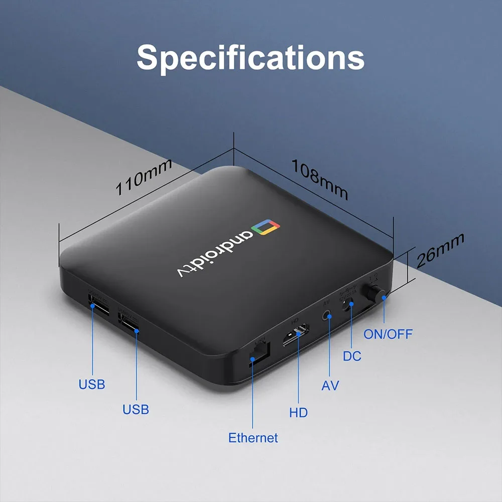 Android 14 4K Smart TV Box Assistente Google Netflix Streaming Bluetooth Media Player 2G8G 2.4G5G Wifi T1