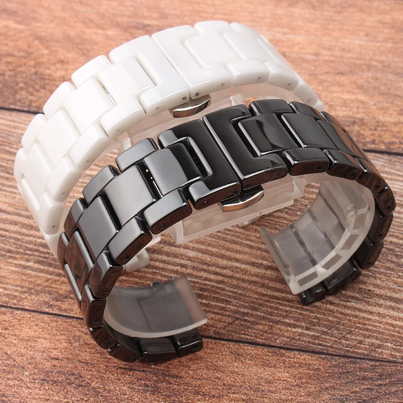

Ceramic watch strap for Samsung Galaxy watch 46mm 3 45mm band Gear S3 Frontier bracelet wrist belt Huawei amazfit watch strap
