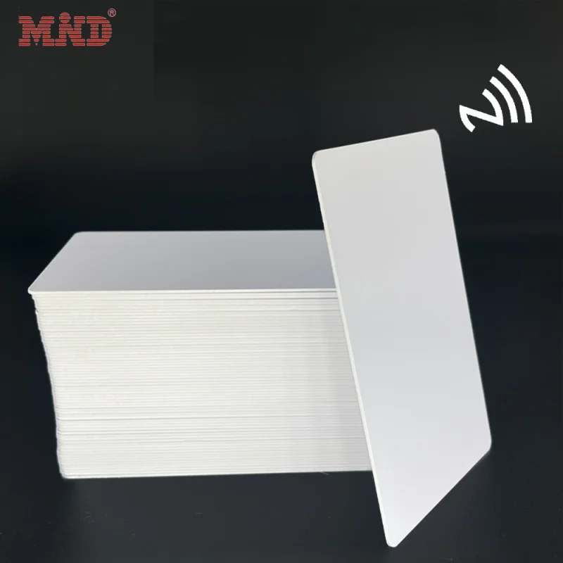 

100pcs a lot PVC Printable Blank White NFC Card NTAG 215 NTAG 213 RFID Smart Chip Card