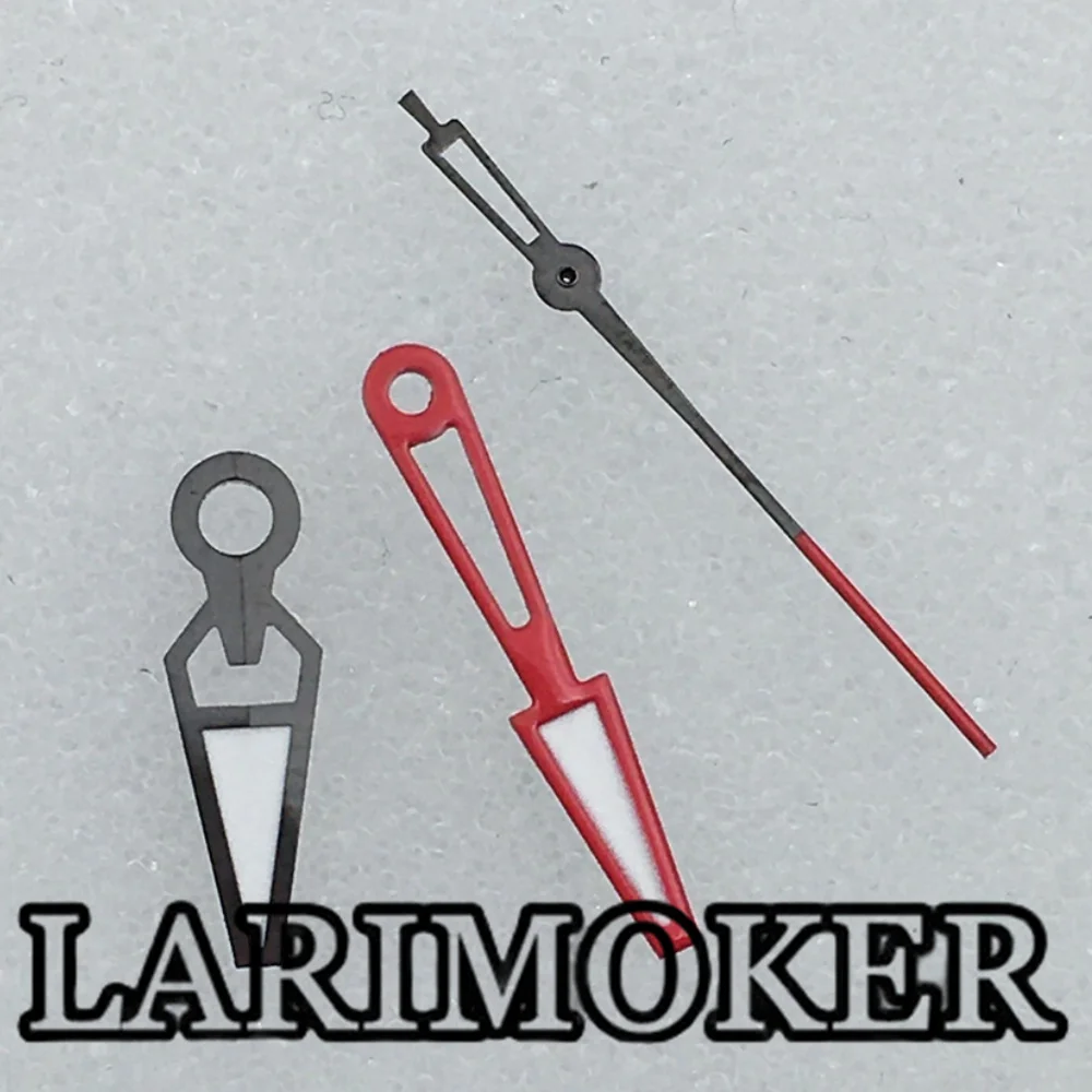 LARIMOKER Watch Hands Set Rose gold black hands luminous hands fit NH35 NH34 NH38 movemen