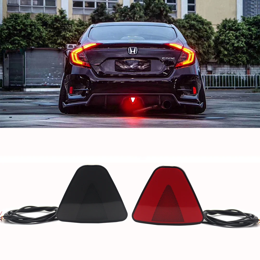 Dynamic Flow Running LED 3rd Brake Light F1 Style LED Rear Third Strobe Flashing Tail Brake Stop Light Universal For Car SUV