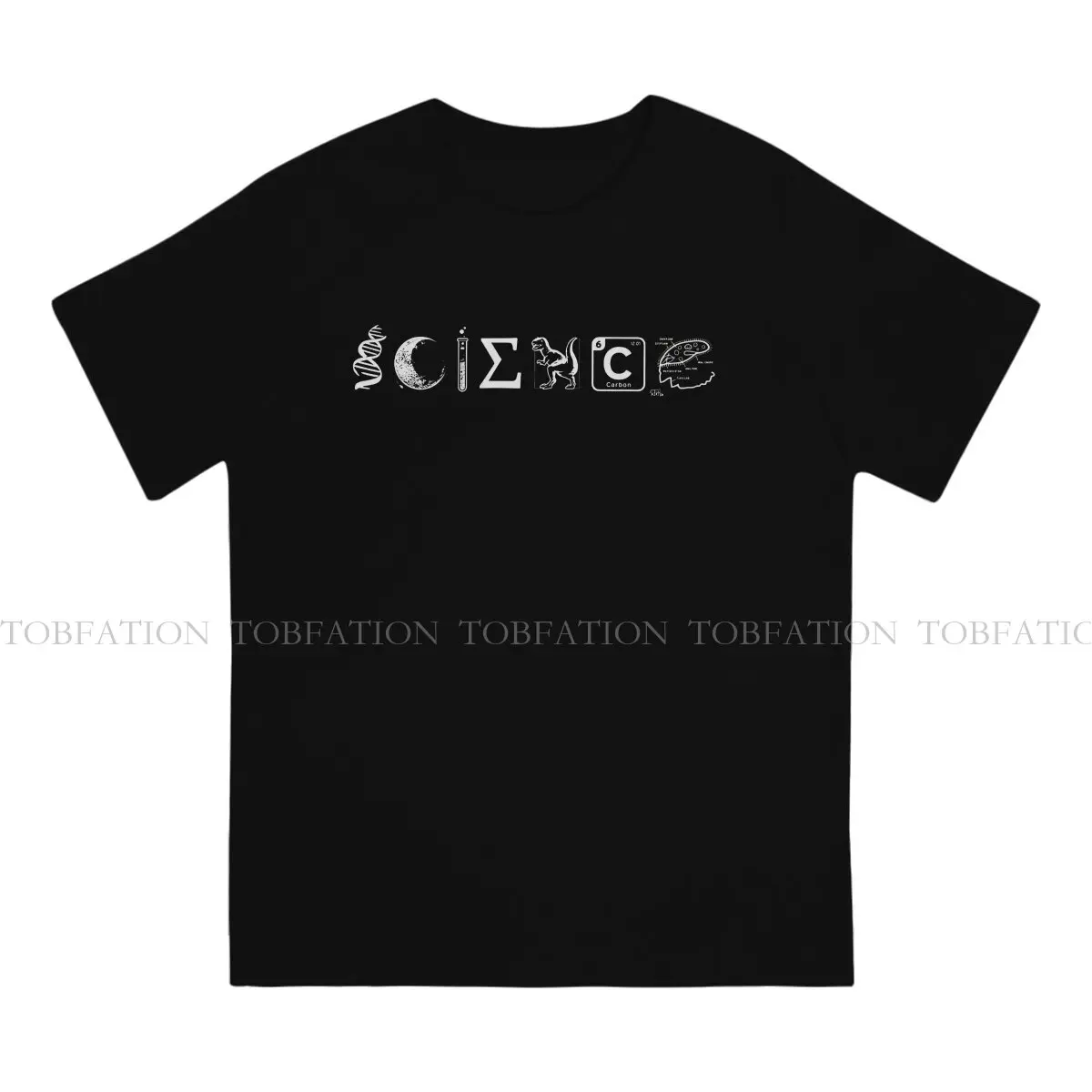 Science Coexist Hipster TShirts Chemistry Men Harajuku Pure Cotton Tops T Shirt O Neck Oversized