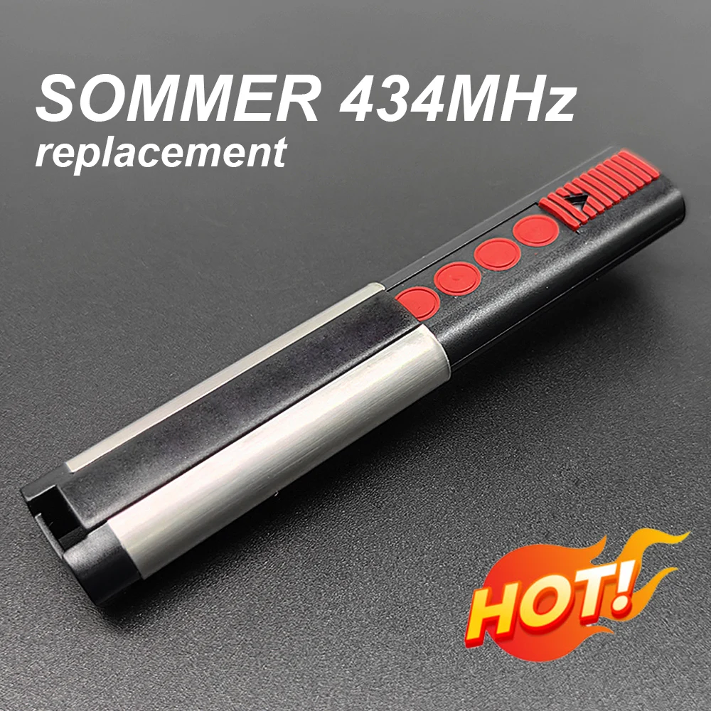 434.42MHz dla SOMMER 4013 TX03-434-4-XP 4014 TX03-434-2 4022 TX02-434-2 pilot do drzwi garażowych otwieracz nadajnik ręczny