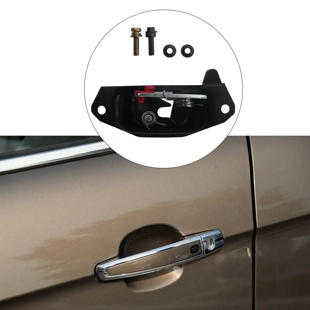 Automotive Right Trunk Tail Door Lock 15107686 Direct Replaces 38427 38666 15921949 Black Fit for GMC 19699-2007 3500 1500 6.0L