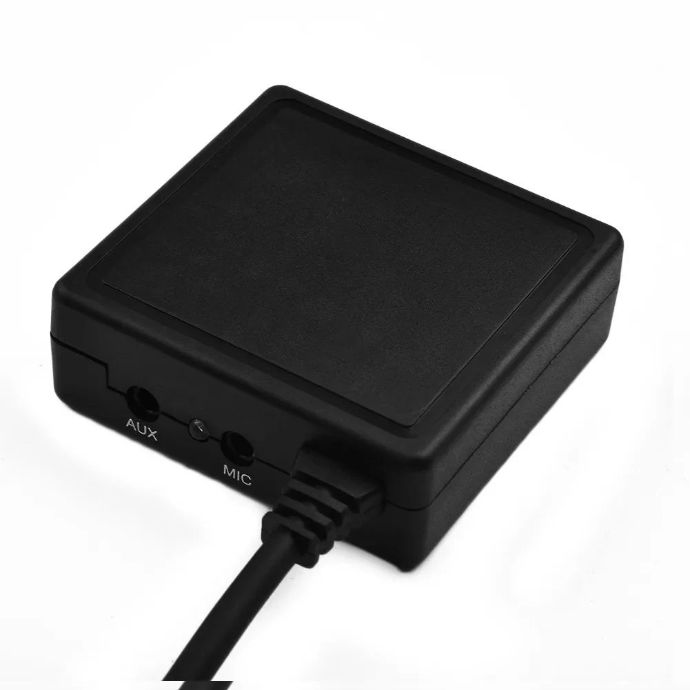 enabled AUX Adapter for Alpine Radios Supports Microphone and TF/USB Connect to Car Stereo for Music Streaming