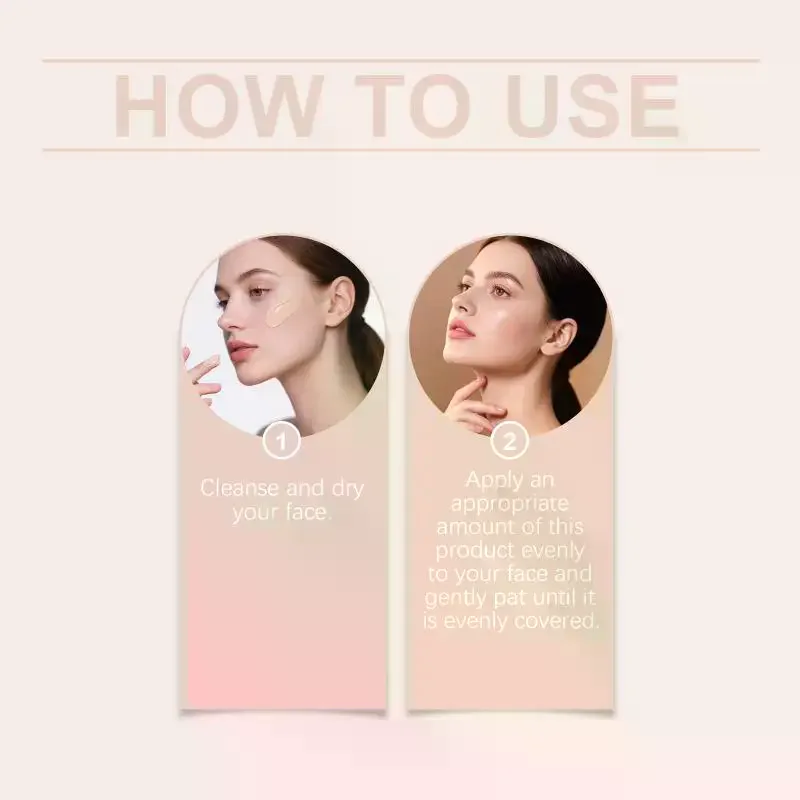 Hydrating Color Changing Liquid Foundation Non-Fading Matte Clear Texture Concealing Blemishes Natural Looking Makeup