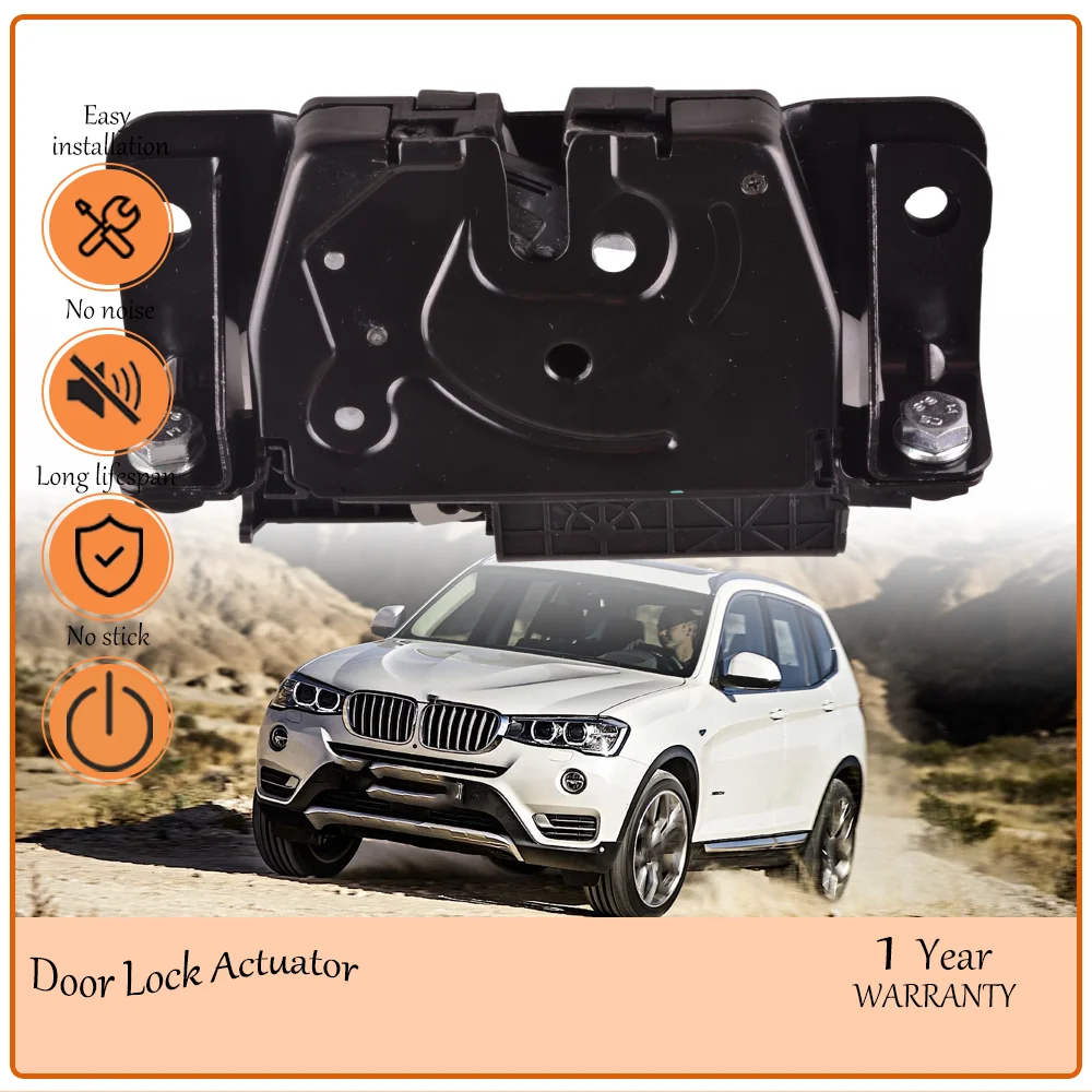 

Rear Trunk Tailgate Lock Latch,Suited to BMW F25 X3 F32 Coupe 2011-2017, Stable Rear Door Lock oem 51247233025,51244825344