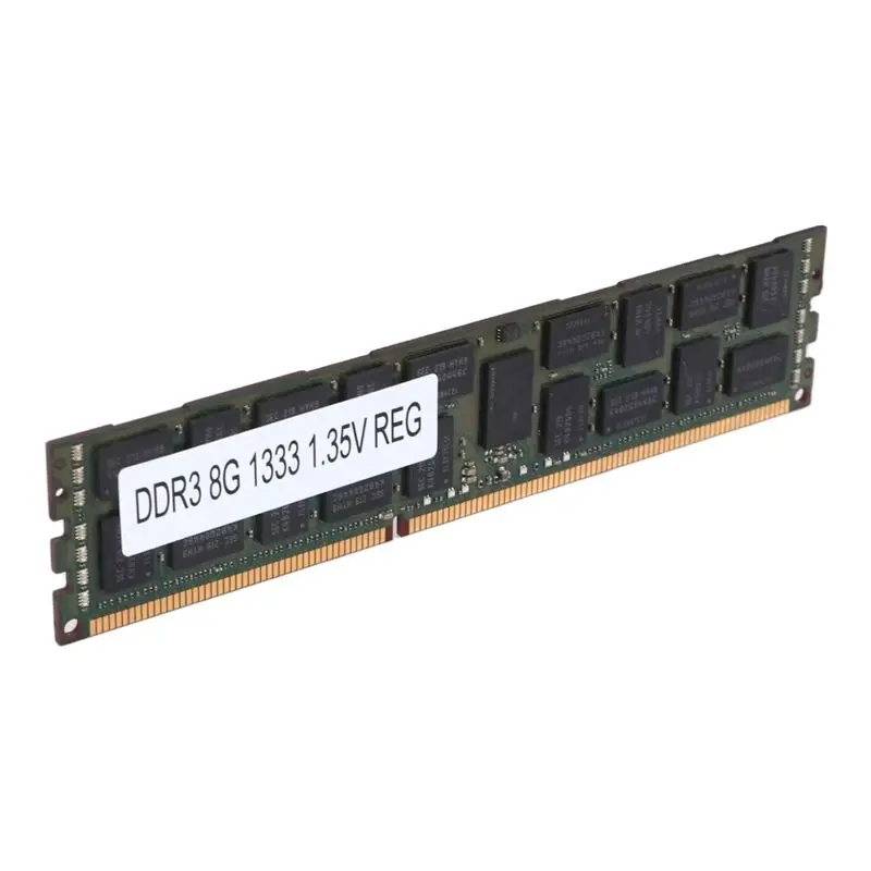 

Ingenious-8GB DDR3 1333MHZ Ecc Ram Memory PC3L-10600R 1.35V 2RX4 REG Ecc RAM For Server Workstation