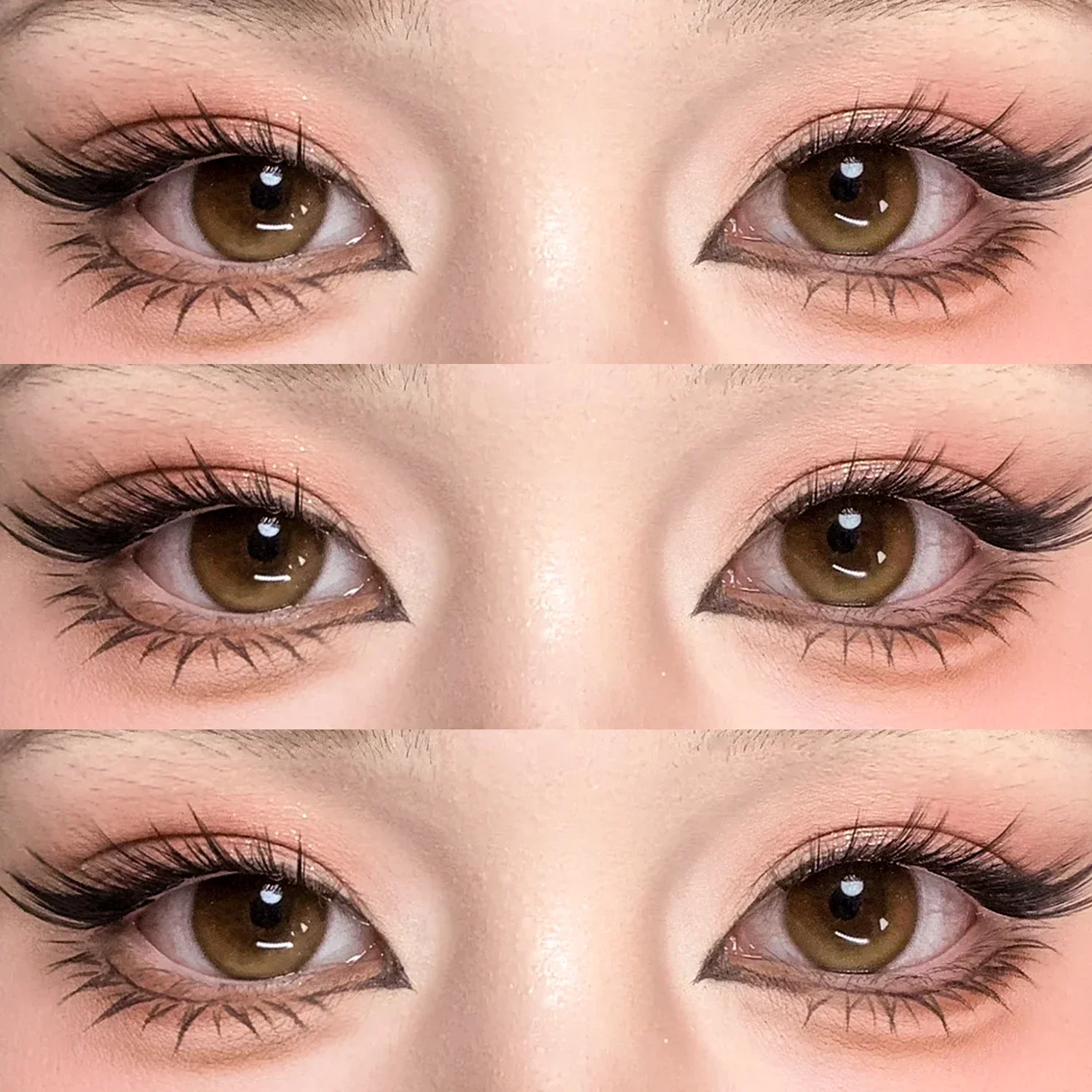 104Pcs Anime Lash Clusters Wispy Individual False Eyelashes DIY Eyelash Extensions Soft Reusable Cluster Lashes