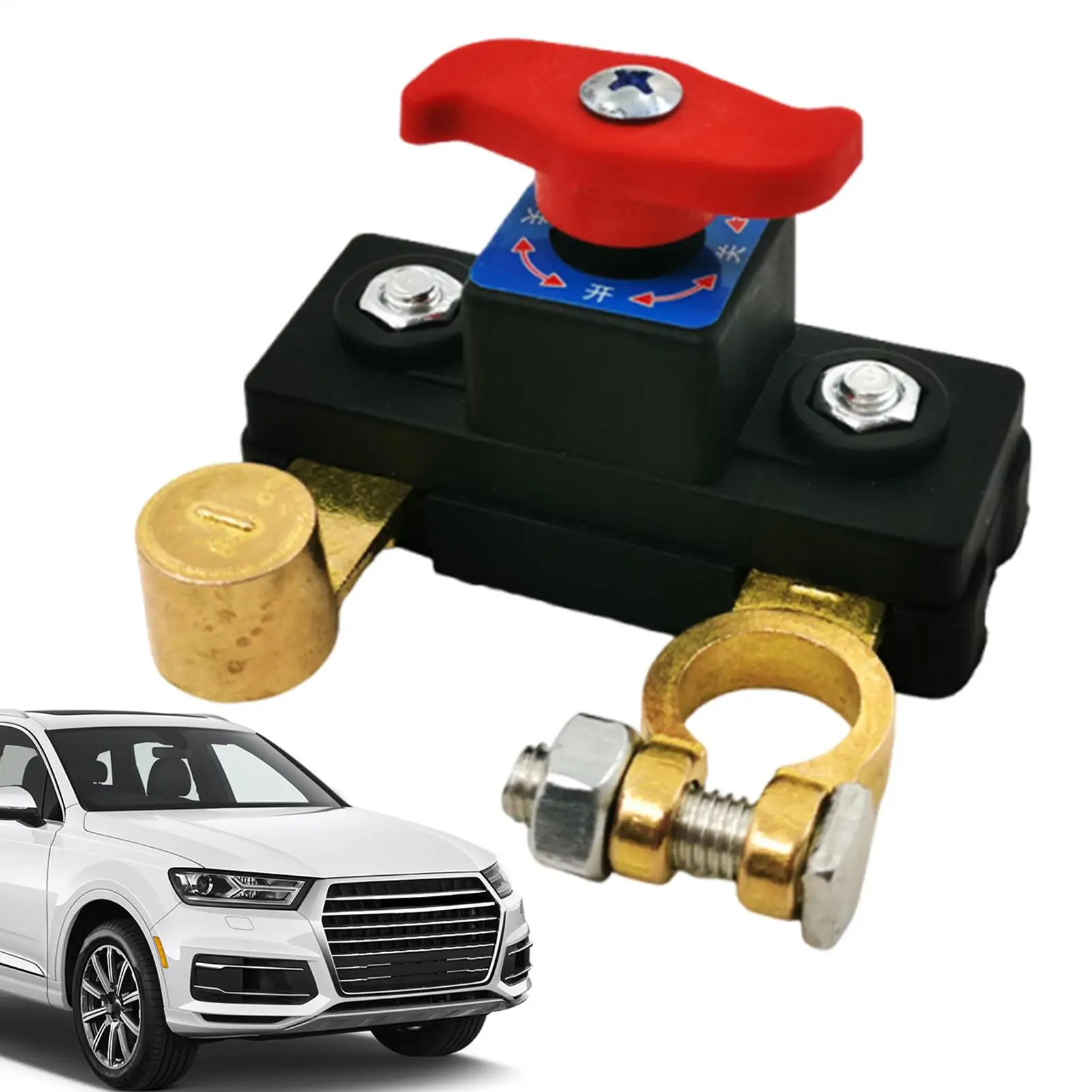 Universal Car Battery Cut Off Switches 12/24V Disconnect Automatic Circuit Breaker Anti Power Off Leakage Protector Auto Parts