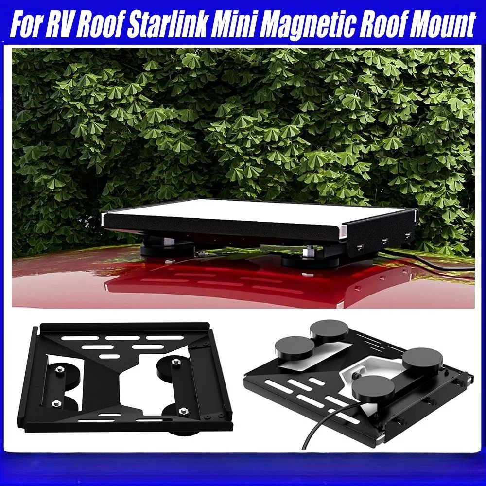 

Starlink Mini Magnetic Roof Mount for RV Roof Carbon Steel Waterproof Anti-Rust