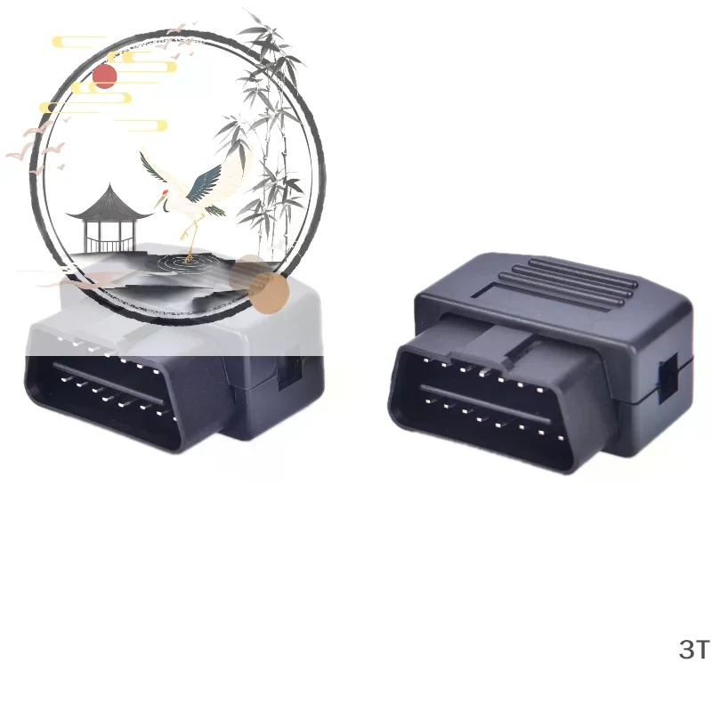 Universal OBD 16 Pin Male Cable Connector: Plug Adapter Diagnostic Tool