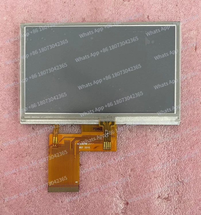 

4.3 inch 40PIN LCD Screen (Touch/No Touch) 480(RGB)*272 24Bit Interface