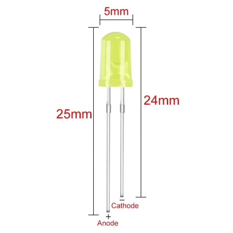 50 teile/los 5mm transparente runde 5mm super helle wasser klar grün rot weiß gelb blau licht led lampen emittierende diode