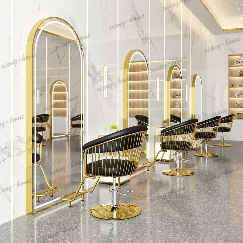 LJY Beauty Armchair Barber Chair Modern Organizer Comfortable Design Barber Chair Ergonomic Mat Sillas Minimalistas Accessories