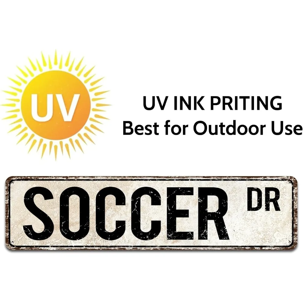 Soccer Fan Tin Sign - 4