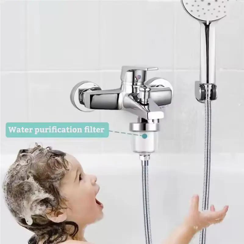 B59B-Water Outlet Purifier Kits Universal Faucet Filter For Kitchen Bathroom Shower Household Use With PP Cotton Filter