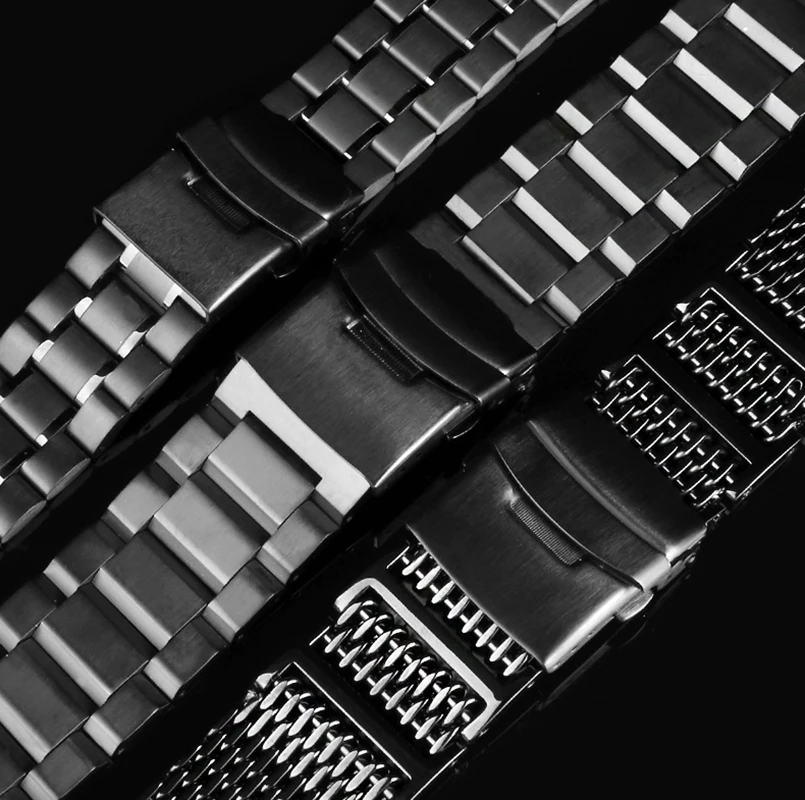 Stainless Steel Watch Band For G-SHOCK Casio Big Mud King Modified GWG-1000 GB/GG GWG/GSG100 Nylon Canvas Watch Strap bracelet