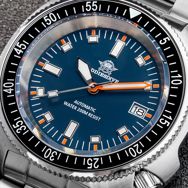 

ADDIESDIVE New AD2081 Automatic Watch Luxury Sapphire Glass Ceramic Bezel Men's Watch Luminous Stainless Steel 200m Diving Watch