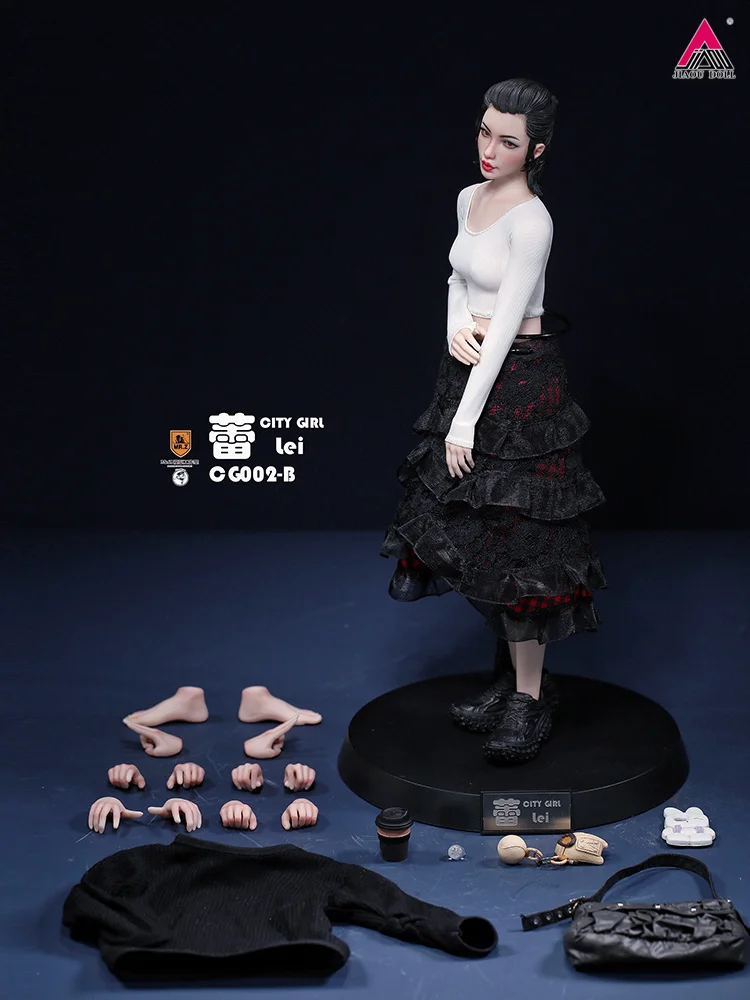 2025 Q4 Mr.Z 1/6 City Girl Rui & Lei CG002 Nahtlose Körper Bewegliche Augen Vollen Satz 12 ''Weibliche Soldat action Figure Puppe Modell Spielzeug