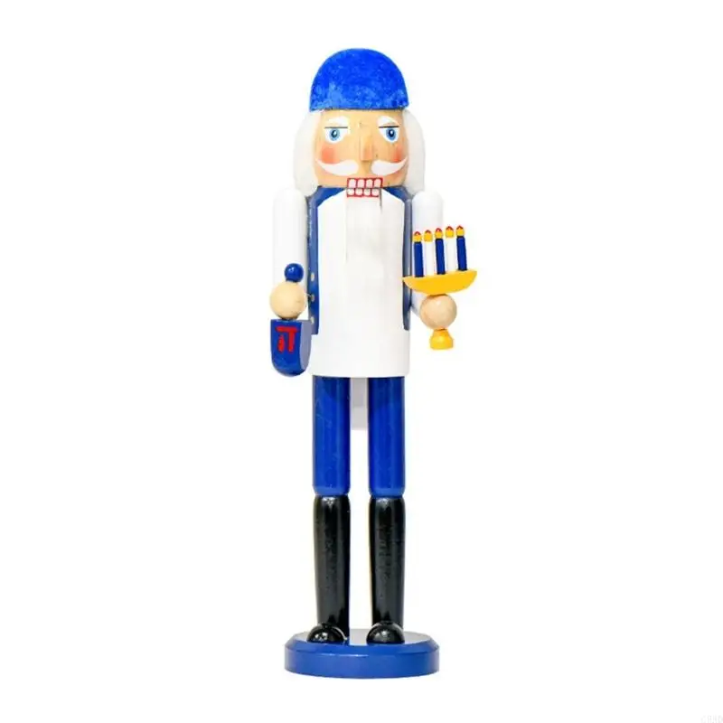 

Nutcrackers Soldier Wooden Decoration Christmas Hanukkah Home Accent Display C5AD