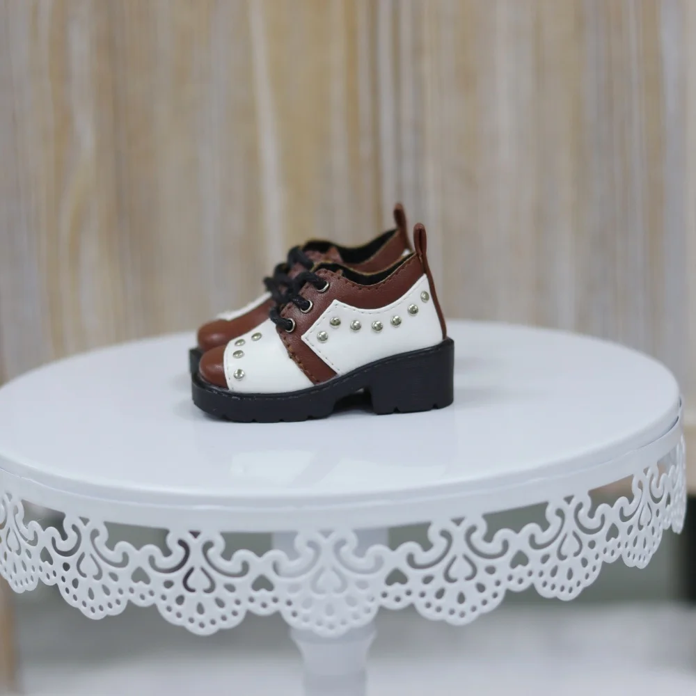

BJD Doll Shoes 1/4, TF, Bear Sister square head rivets color matching shoes BJD doll accessories