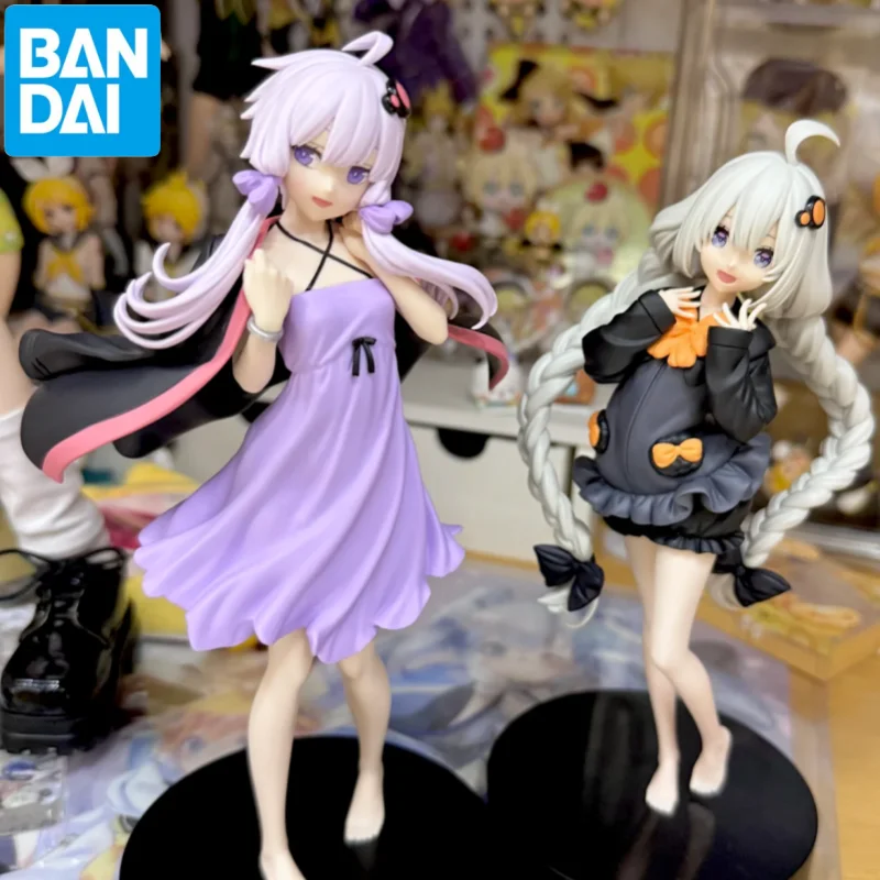 반다이 보이스로이드 유즈키 유키리 키즈나 아카리 마키 스트링마키 PVC 애니메이션 액션 피규어 모델 인형 상세한 수집용 모델 장난감