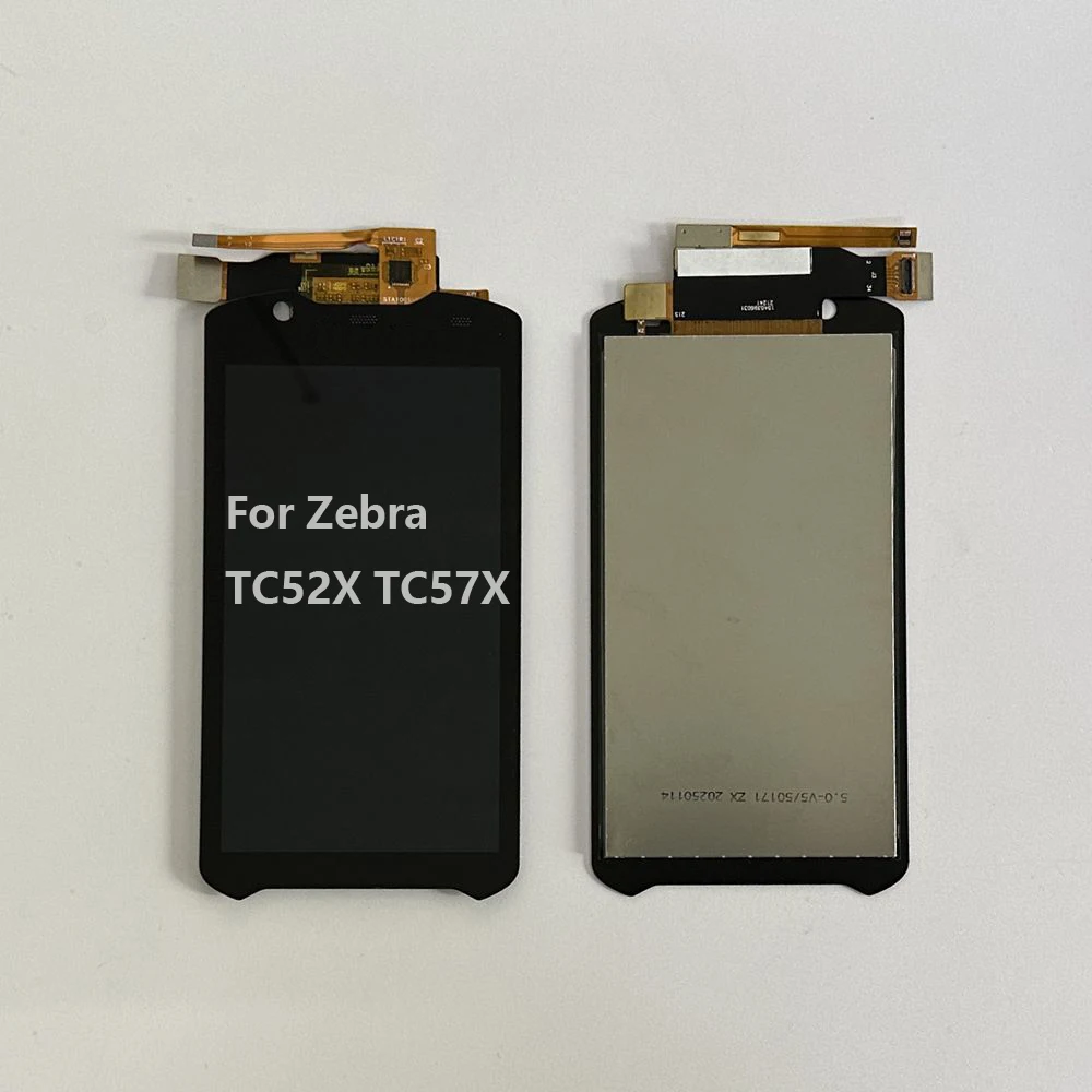 For Zebra TC52X LCD Display Touch Screen Digitizer Glass Panel Sensor Full Assembly For Zebra TC57X Replacement Parts