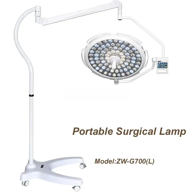for Advanced Shadowless LED Surgery Light for Operating Room Factory Direct Offering Optimal Brightness Portable OT Lamp