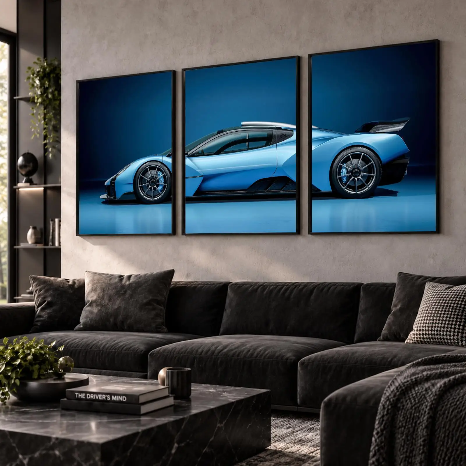 Limited Supercar Painting Calligraphy Wall Art Canvas Poster Collection Prints for Bedroom Living Room Home Decoration Gift