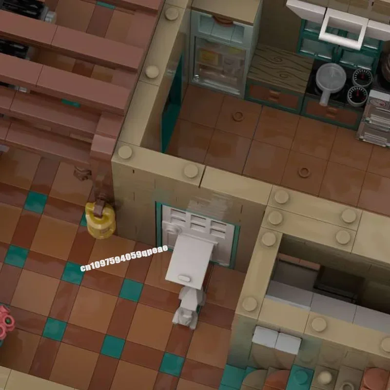 مدينة جديدة رائجة البيع عرض الشارع Moc وحدات أدوبي نزل وحدات نموذج لغز مخصص لتقوم بها بنفسك الأفكار الإبداعية لعبة طفل هدية عيد ميلاد