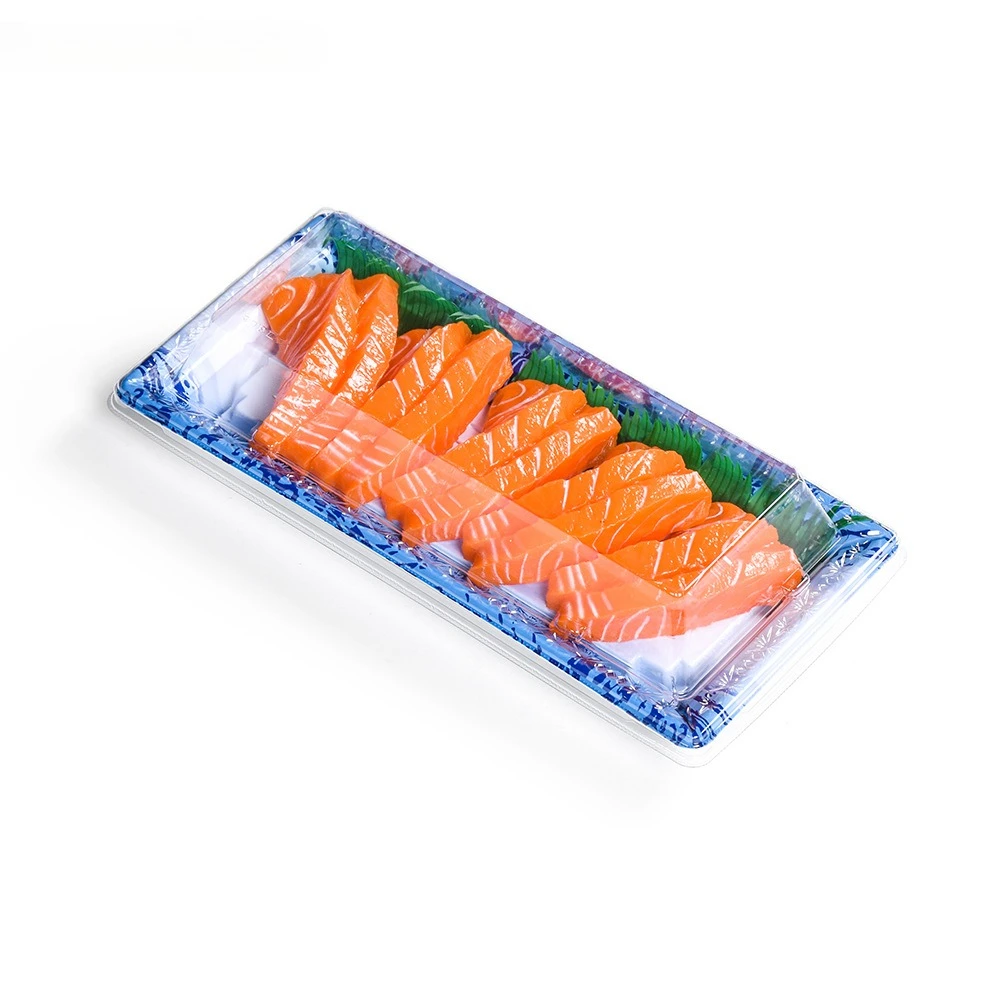 

FCL, Japanese, Blue Pattern, Disposable, Sushi, Packing Box