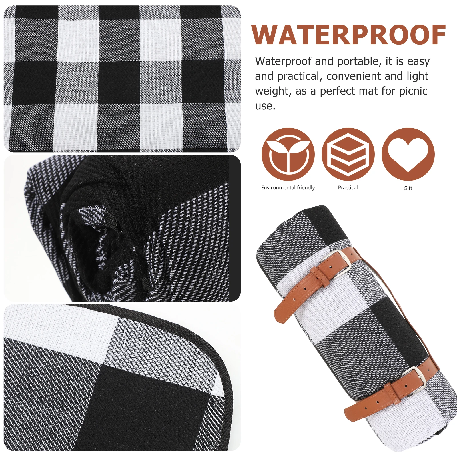 

Large Foldable Outdoor Picnic Blanket Waterproof Portable Mat for Beach Camping Hiking Travel Picnic Blanket Camping Supplies