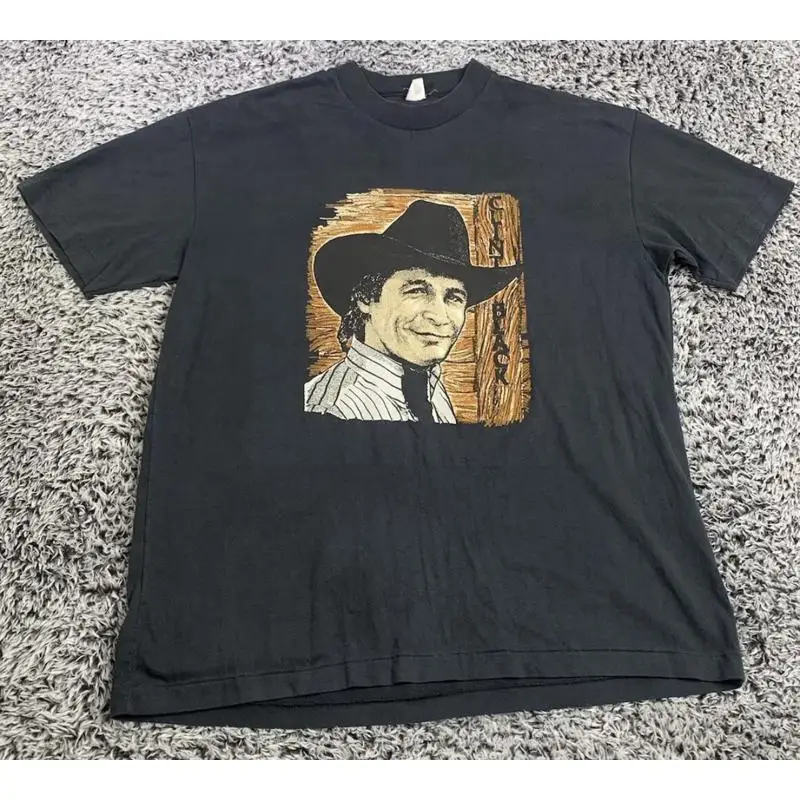 Clint Eastwood VTG Black  Mens T Shirt Size XL
