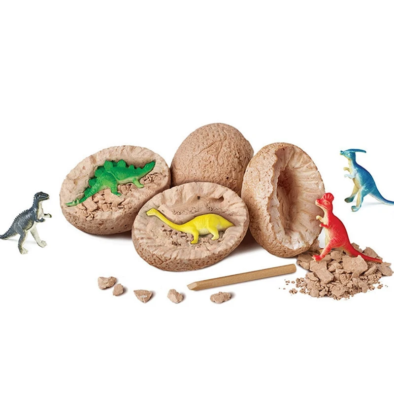 12pcs Dinosaur Eggs Kits Tyrannosaurus Rex Model Toys Scientific Mining Educational Toy Dinosaur Digging Gift Toys For Children