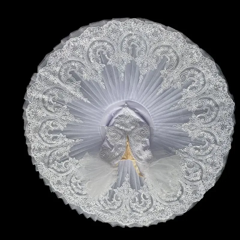 البجعة البيضاء بحيرة الباليه اللباس للنساء ، رومانسية ومهنية الباليه توتو ، راقصة الباليه الطرف ازياء الرقص للفتيات