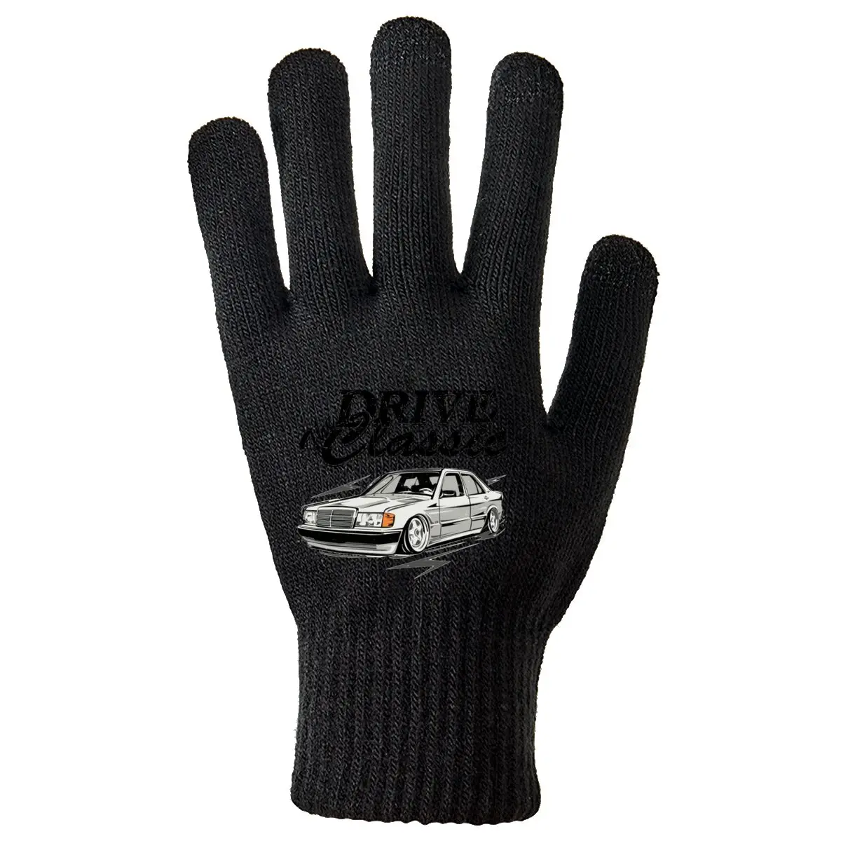 

Drive Classic A Tribute to Retro Cars, мужские и женские уличные зимние термоперчатки, противоскользящие