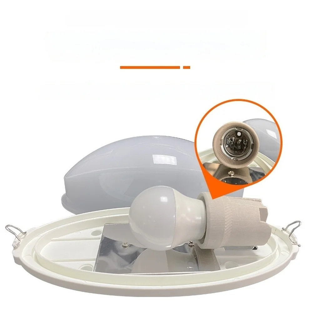 Explosion for proof Light Housing for Sauna and Shower Fixtures Supporting LED for illumination in High Temperature and Humid