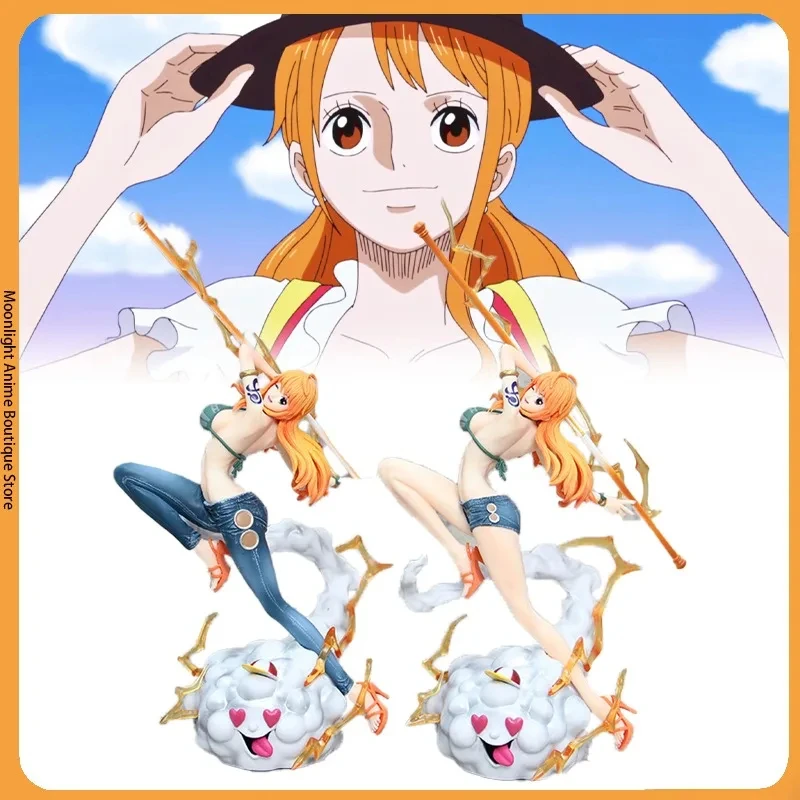 

32cm One Piece Anime Figure Nami IU Popmax Action Figure Land of Wano Toys for Kids Gift Collectible Desktop Ornaments Model