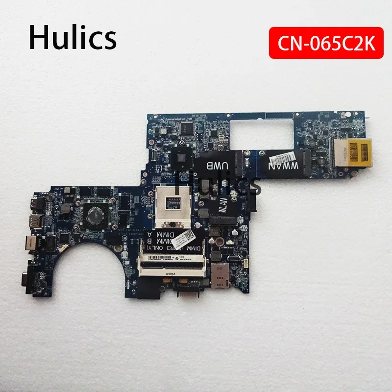 Hulics Used FOR Dell Studio XPS 1647 1645 Series Laptop Motherboard DDR3 65C2K CN-065C2K DA0RM5MB8E0 HD4670 GPU Main Board