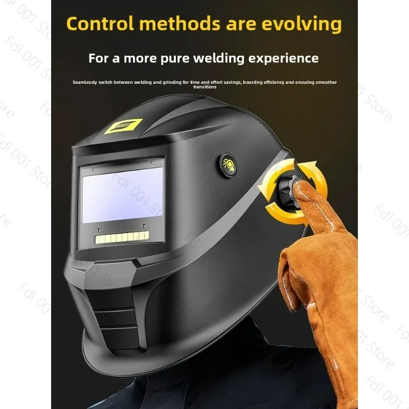Auto Darkening Welding Helmet DIN 9-13 with LED Headlight