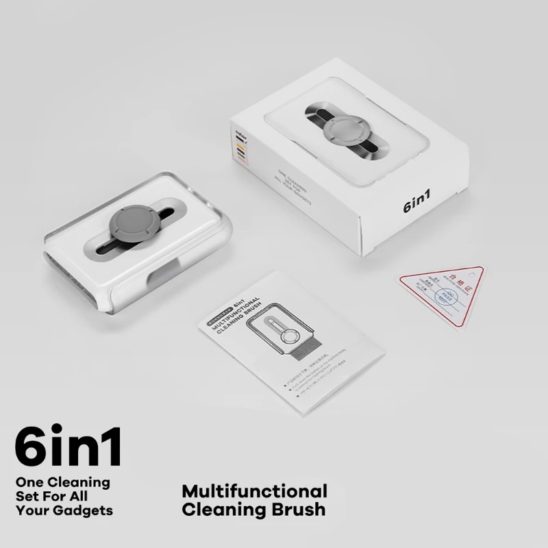 Limpador fones ouvido, caneta limpeza para limpeza teclados cera ouvido, escova macia microfibra, kits