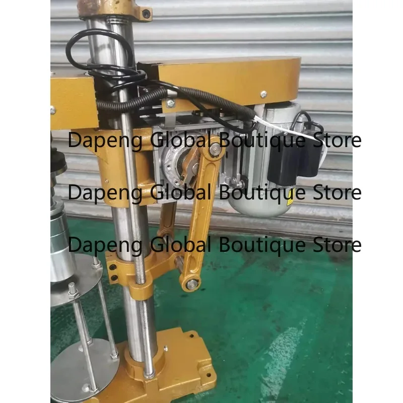 Semi Automatic Wine Bottle PVC Heat Shrink Capping Equipment Liquor Container Sealing Press Machine