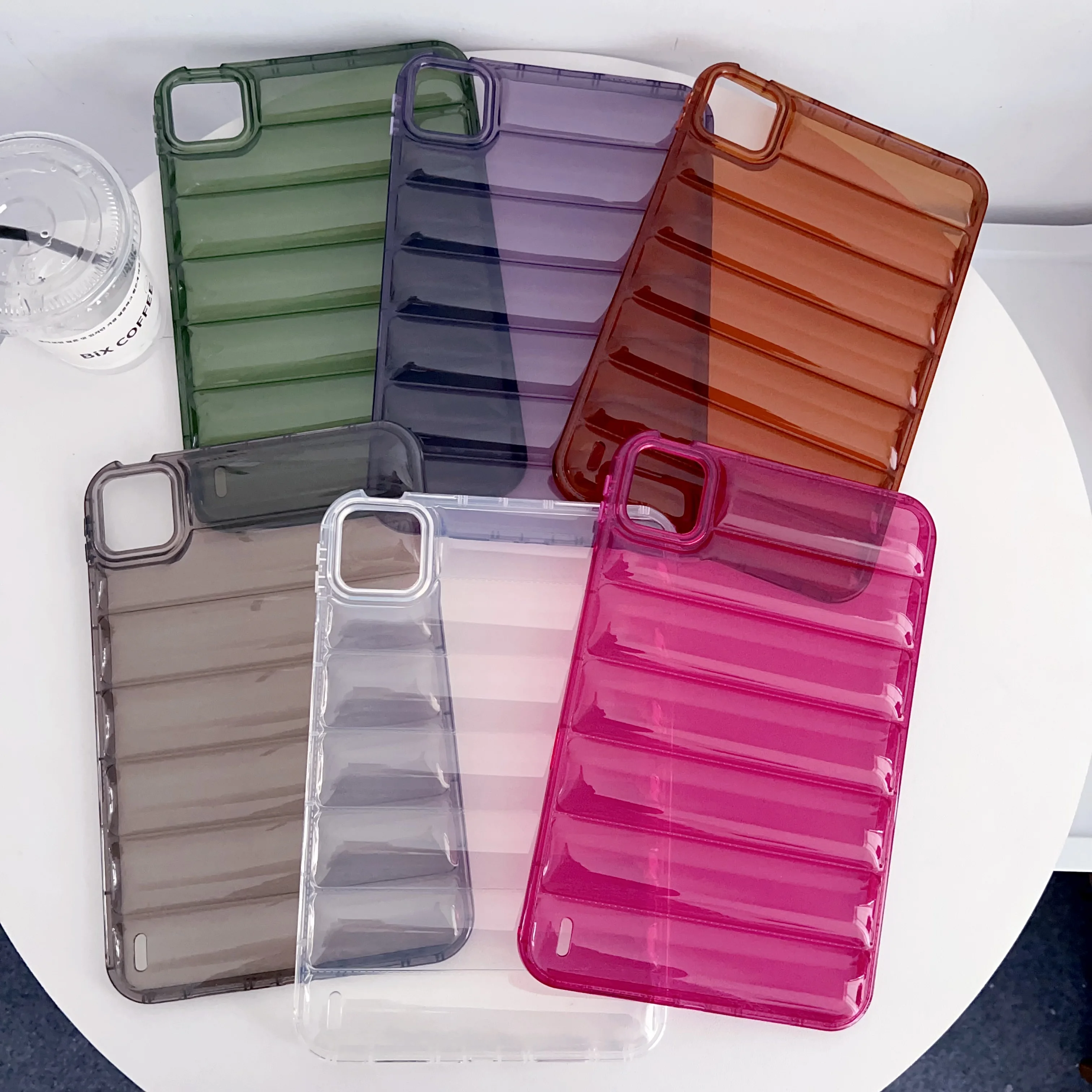 

Tablet Case For XIAOMI PAD 6 7 PRO Case Funda Shockproof Soft TPU Cover For REDMI PAD SE 11inch MI PAD 5 Candy Color Shell