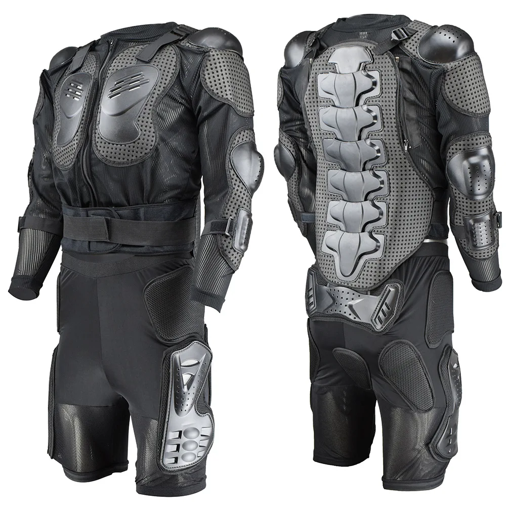 

Motorcycle Armor Suit - CE Certified Riding Jacket & Pants Set for Off-Road/Dirt Bike Racing Protection Gear
