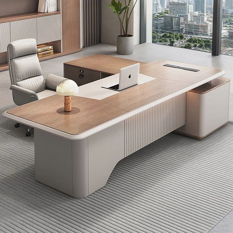 Desk senior sense desk manager office leader office desk and chair combination y